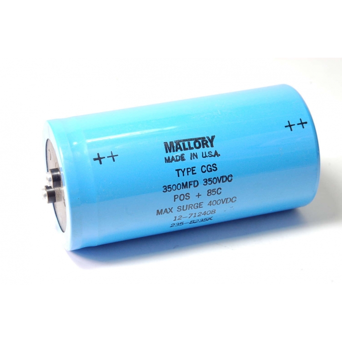 Mallory - CAP2050 - Capacitor, electrolytic. 3500uF 350VDC.