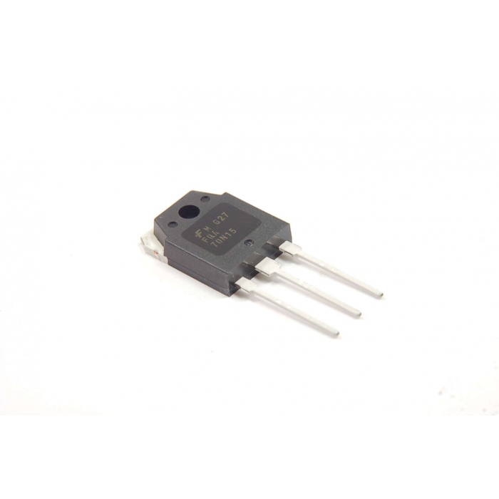 FAIRCHILD - FQA70N15 - Transistor, N Channel MOSFET. 150V, 70A, 28mOhms, TO-3PN.