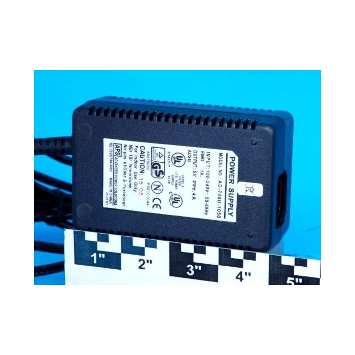 Advanced Power Solutions – AD-740U-1050 – AC to DC Power Adpter, Switching Regulated PS, Desktop, 5VDC 4A New