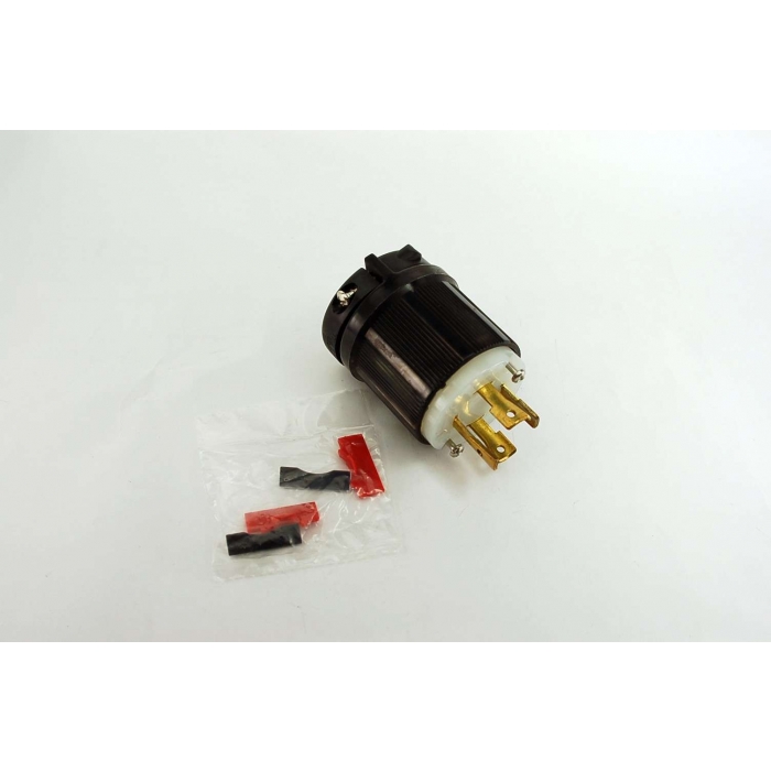 COOPER WIRING DEVICES - CWL1430P - Connector, power. 3P 30Amp 125/250VAC.