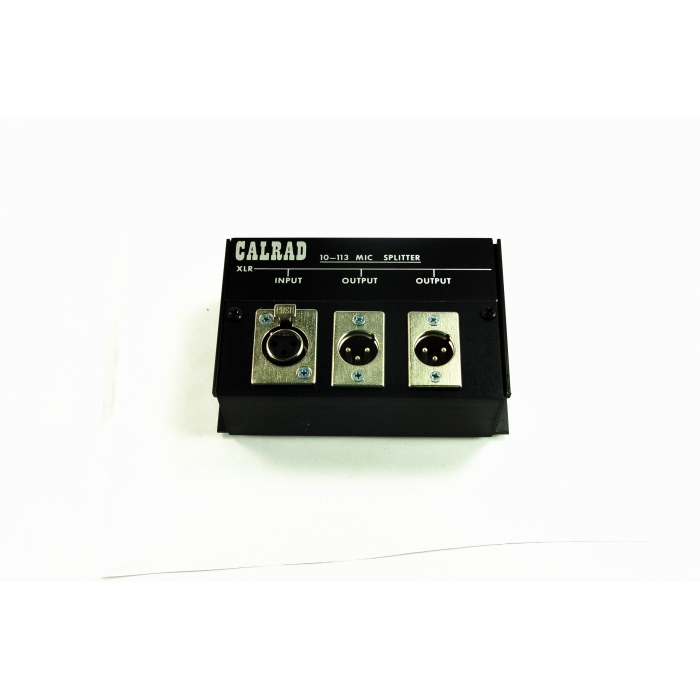 Calrad - 10-113 - Audio Microphone Splitter. 