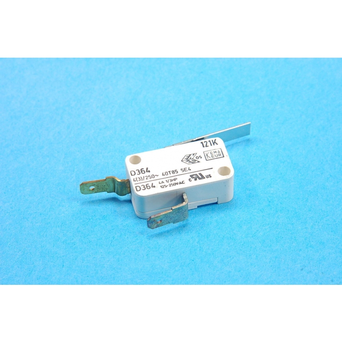 CHERRY ELECTRICAL PRODUCTS - D364-Q3JD - Switch, Micro. SPST  Snap Action Lever, 4 Amp 250VAC.