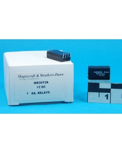 MAGNECRAFT/S&D - MR30Y2A-12VDC - Relay, reed. 12VDC 0.5Amp.