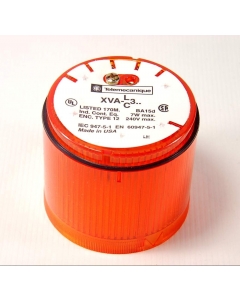TELEMECANIQUE - XVAC351 - Stack Light Indicating Beacon Steady Orange Lens