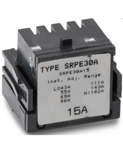 General Electric - SRPE30A15 - General Electric Molded Case Circuit Breaker Rating Plug, 15 Amp.