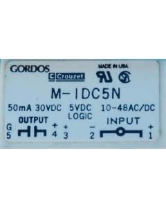 GORDOS/CROUZET - M-IDC5N - Relay, SSR, I/O Module.